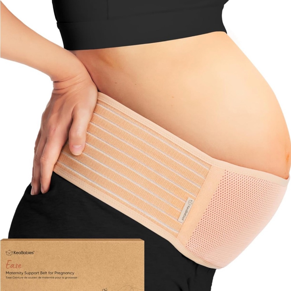 KeaBabies Beige Maternity Support Belt